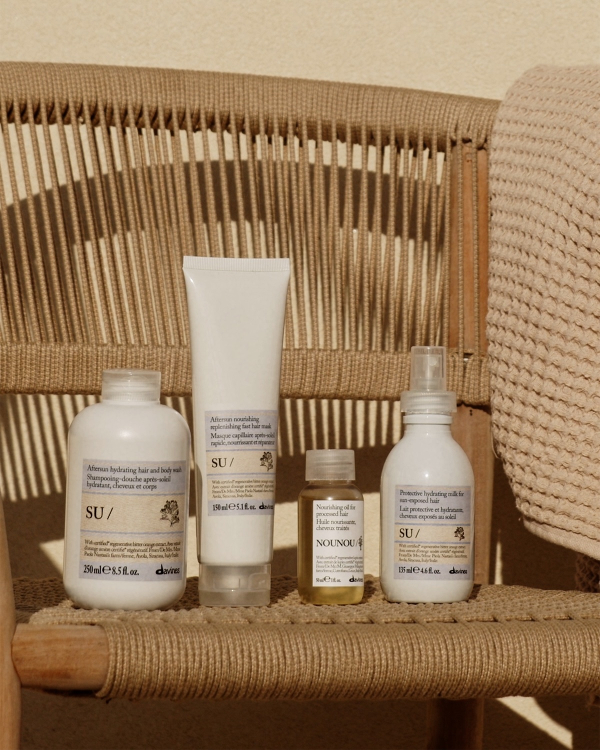 Davines SU range at flint salon Norwich